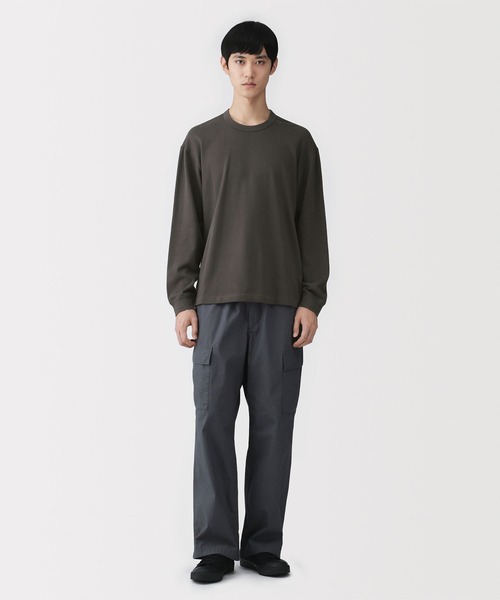 MUJI Labo tシャツ 「MUJI Labo」紳士 昔ながらの製法で編み立てたミニ
