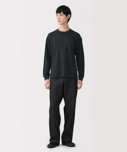 MUJI Labo tシャツ 「MUJI Labo」紳士 昔ながらの製法で編み立てたミニ