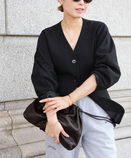 CELERI クラッチバッグ パーティーバッグ 「CELERI/セルリ」 BIG POUCH