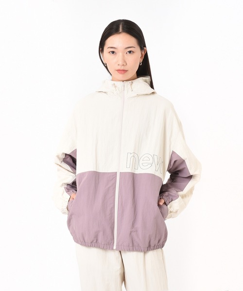 New Balance（ニューバランス） ナイロンブルゾン X-LARGE アイボリー 