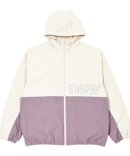 New Balance（ニューバランス） ナイロンブルゾン X-LARGE アイボリー 