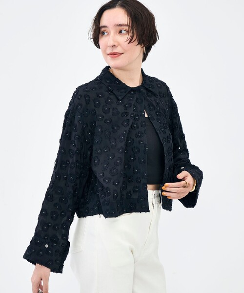 NOLLEY'S（ノーリーズ） ブラウス シャツ 「KIRYU」ウォッシャブル花柄