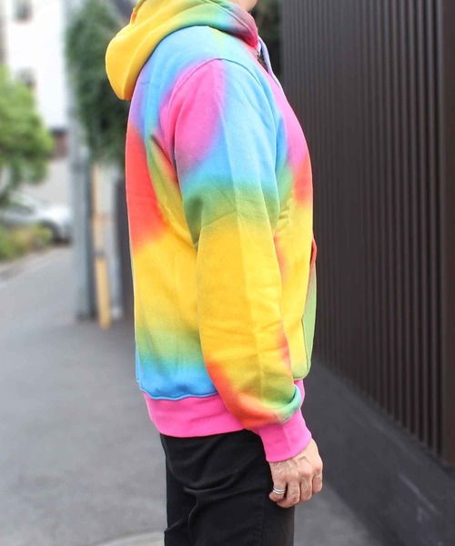 「THE NORTH FACE」 プルオーバーパーカー L ブラック×ホワイト メンズの画像
