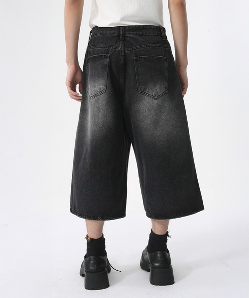 「CORPUS TOKYO」 デニムパンツ 4 グレー メンズ_画像9