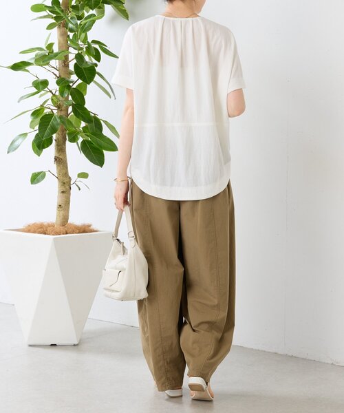 BEARDSLEY（ビアズリー） ワイドパンツ パンツ コットンバレルパンツ