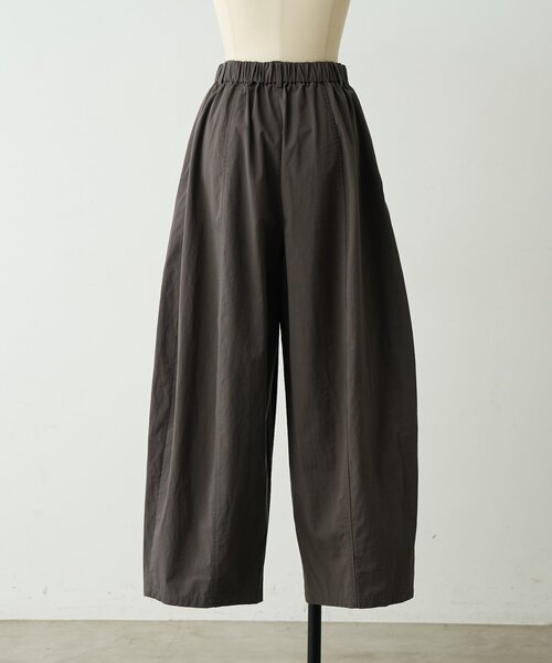 【新品タグ付】ビアズリー　コットンバレルパンツ　キャメル　0サイズ ビアズリー BEARDSLEY コットンバレルパンツ （camel） - ファッション