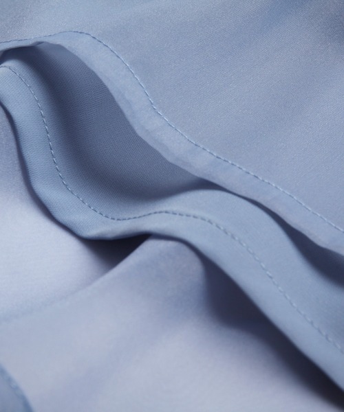 「DRESS PLUS」 7分袖ワンピース S ブラック レディース_画像8