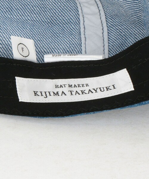 KIJIMA TAKAYUKI（キジマタカユキ） キャップ 帽子 「KIJIMA TAKAYUKI