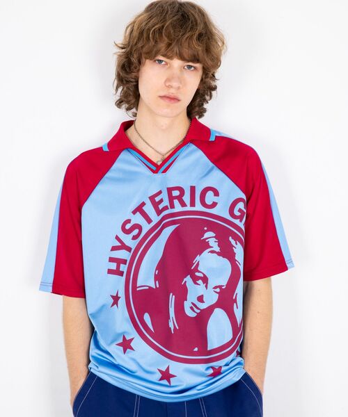 HYSTERIC GLAMOUR（ヒステリックグラマー） 半袖ポロシャツ X-LARGE