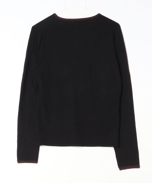 「PAULE KA」 ニットカーディガン M ブラック レディース_画像2