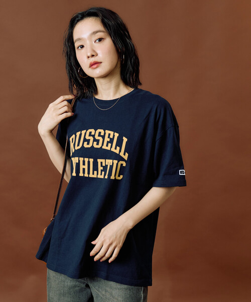 FREAK'S STORE（フリークスストア） tシャツ 半袖 限定展開 RUSSELL