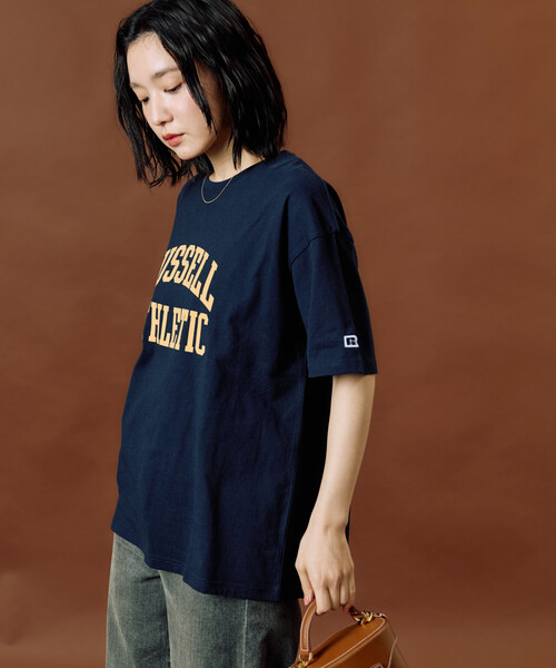 FREAK'S STORE（フリークスストア） tシャツ 半袖 限定展開 RUSSELL