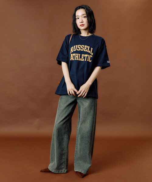 FREAK'S STORE（フリークスストア） tシャツ 限定展開 RUSSELL