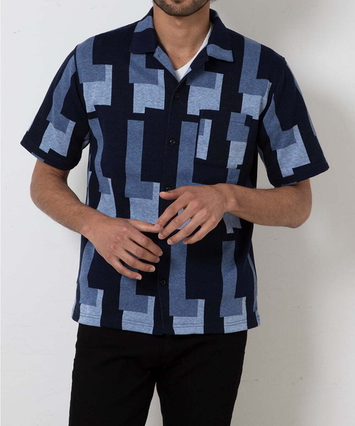「MK MICHEL KLEIN HOMME 」 カーディガン 48 ネイビー メンズ_画像3
