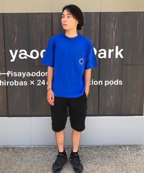 「narifuri」 半袖Tシャツ MEDIUM ブルー メンズ_画像8