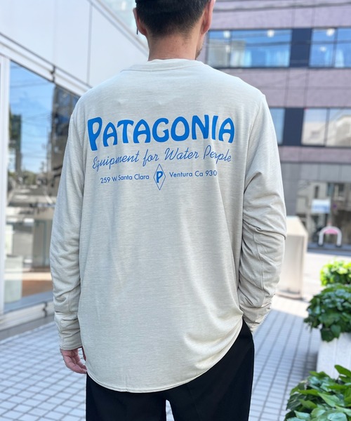【新品】パタゴニア　ロングスリーブ・バック・フォー・グッド　日本サイズS〜M patagonia（パタゴニア） tシャツ M's L/S Cap Cool Daily Graphic