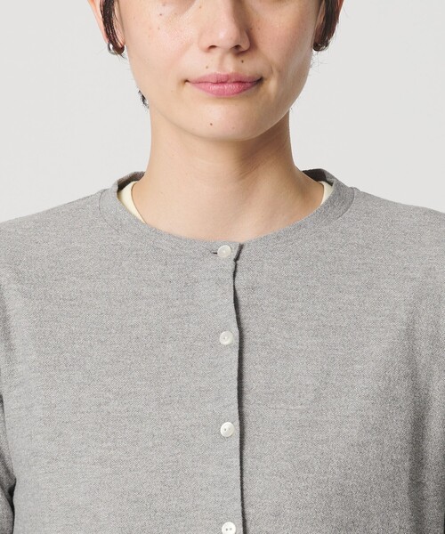 BEAUTY&YOUTH UNITED ARROWSショートスリーブカーディガン BEAUTY＆YOUTH UNITED ARROWS カーディガン 半袖 「WEB限定」ラメ