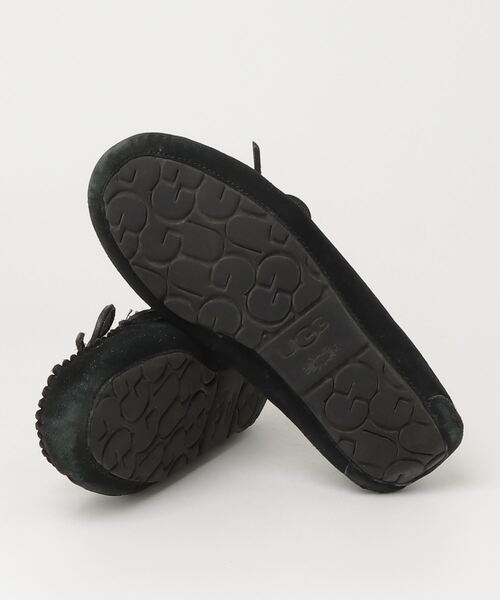 「UGG」 モカシンシューズ 36 ブラック レディース_画像3