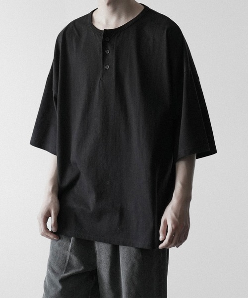 「RUUBON」 半袖Tシャツ S ライトグレー メンズ_画像2