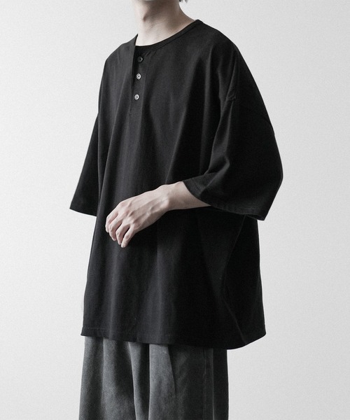 「RUUBON」 半袖Tシャツ S ライトグレー メンズ_画像3