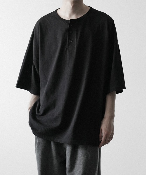 「RUUBON」 半袖Tシャツ S ライトグレー メンズ_画像5