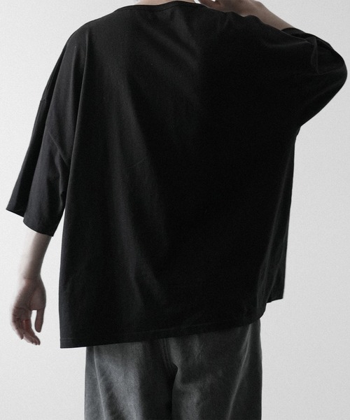 「RUUBON」 半袖Tシャツ S ライトグレー メンズ_画像9