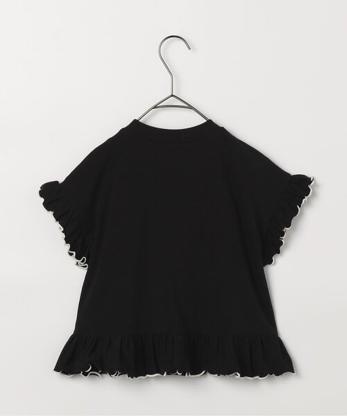p.premier（ピードットプルミエ） tシャツ エアリーストレッチフリル