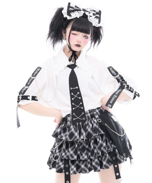 TRAVAS TOKYO（トラバストーキョー） ブラウス シャツ 半袖 「TRAVAS 
