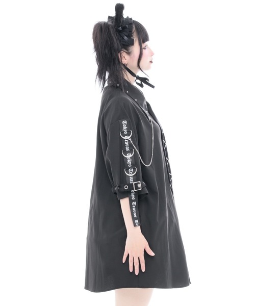 TRAVAS TOKYO（トラバストーキョー） ブラウス シャツ 半袖 「TRAVAS