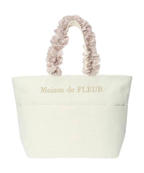 「Maison de FLEUR」 トートバッグ FREE アイボリー レディース_画像6