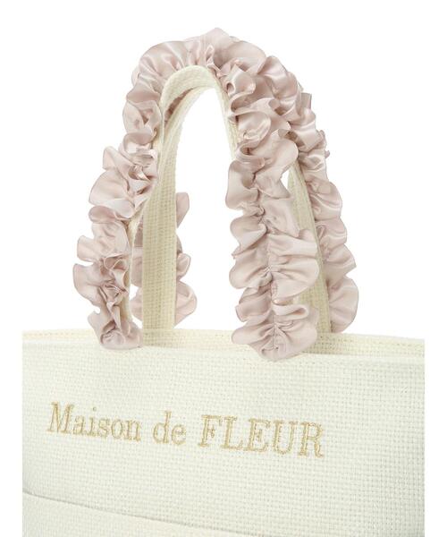「Maison de FLEUR」 トートバッグ FREE アイボリー レディース_画像9