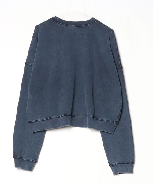 「ASPESI」 フリルスウェットカットソー X-LARGE ブルー レディース_画像2