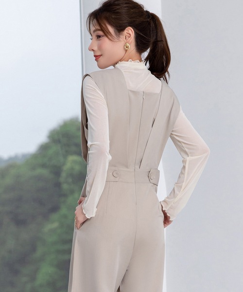 「DAY CLOSET」 オーバーオール FREE ブラック レディース_画像5