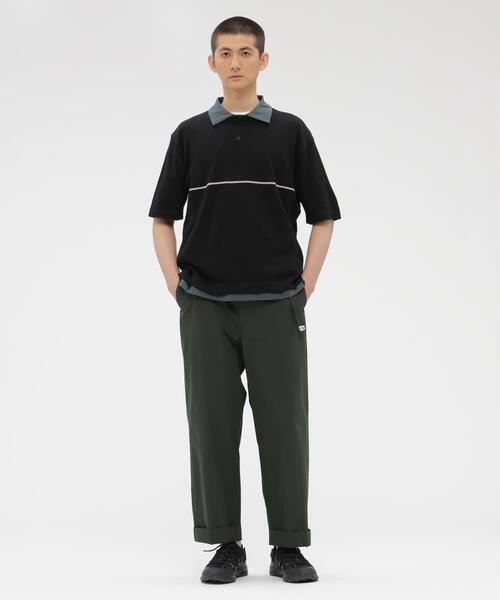 パンツ HIGHDENSE COTTON PLAINWEAVE TROUSERS メンズの画像