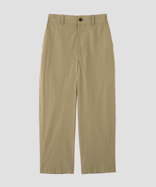 パンツ HIGHDENSE COTTON PLAINWEAVE TROUSERS メンズの画像
