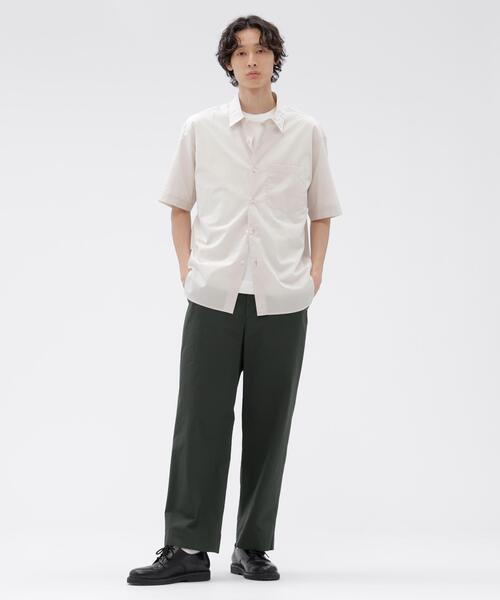 パンツ HIGHDENSE COTTON PLAINWEAVE TROUSERS メンズの画像