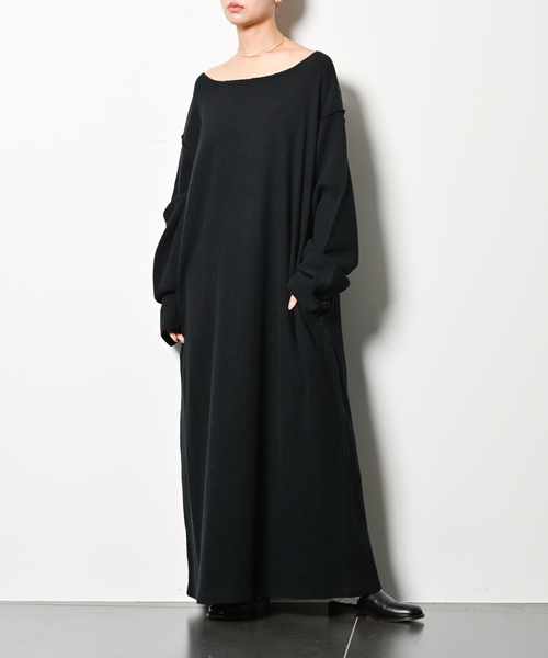 CITYSHOP（シティショップ） 長袖ワンピース 38 ブラック レディース