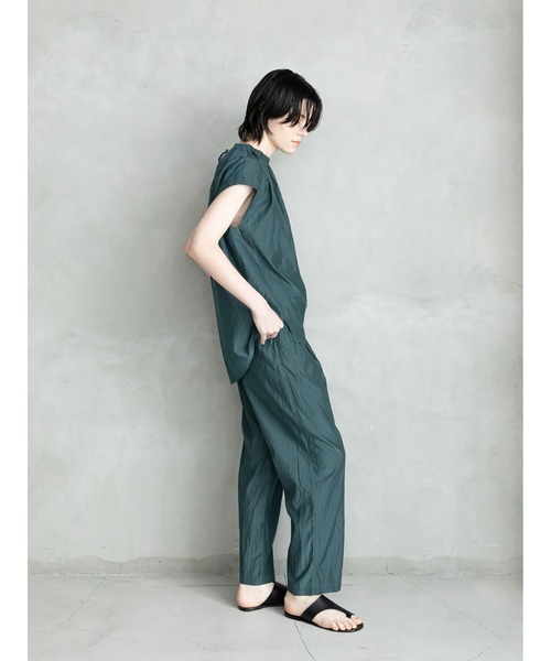 「enchainement」 イージーパンツ フリー オフホワイト レディース_画像9