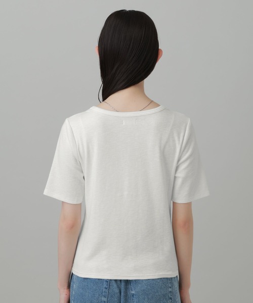 ヘンリーネック tシャツ 半袖 レイヤードヘンリーネック半袖Ｔ / 863036 レディース | LAKOLE | 18
