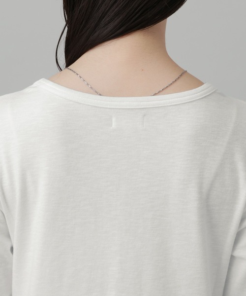 ヘンリーネック tシャツ 半袖 レイヤードヘンリーネック半袖Ｔ / 863036 レディース | LAKOLE | 22