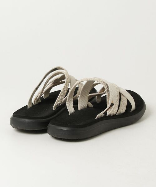 「Teva」 フラットサンダル 23cm ベージュ レディース_画像2