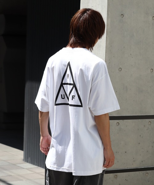「HUF」 半袖Tシャツ M ブラック メンズ_画像3