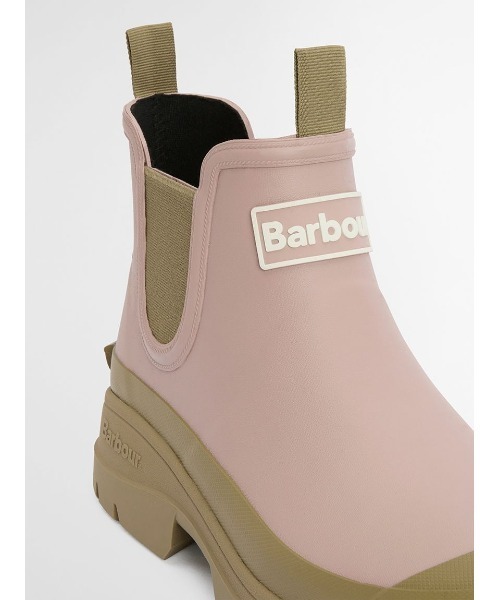 【新品未使用品】Barbour ベージュ ショートレインブーツ Barbour（バブアー） 長靴 レインブーツ レインブーツ 長靴 Nimbus