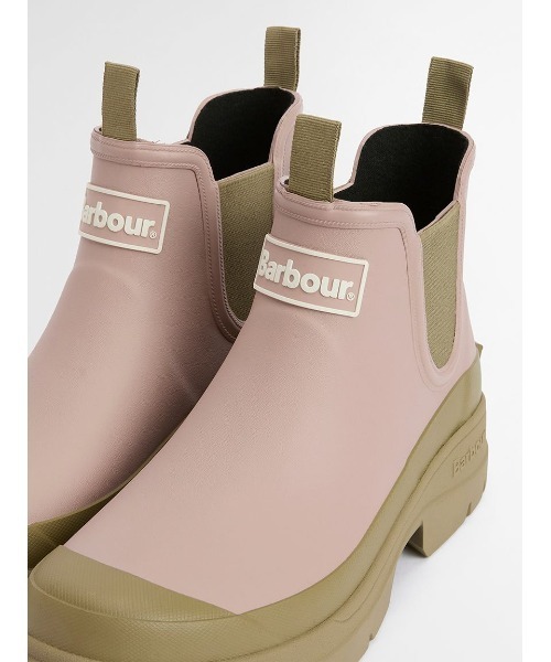 【新品未使用品】Barbour ベージュ ショートレインブーツ Barbour（バブアー） 長靴 レインブーツ レインブーツ 長靴 Nimbus