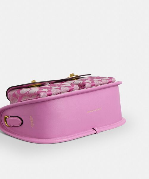 ショルダーバッグ バッグ 「COACH | BRAIN DEAD」ツイン ターンロック ウェイバリー バッグ・シグネチャー ジャカードの画像
