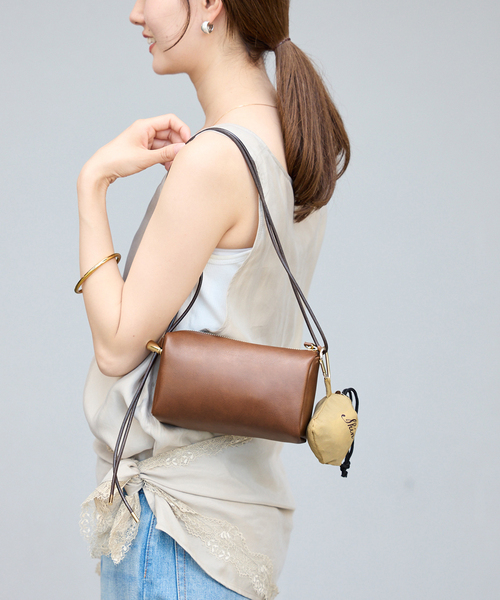 ショルダーバッグ バッグ SKIN MINI BAG PACKABLE TOTE レディースの画像