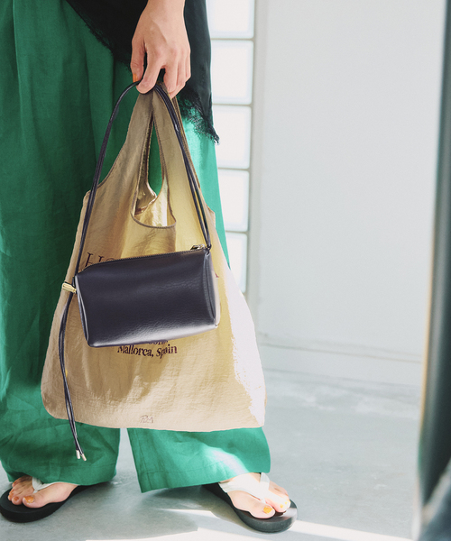 ショルダーバッグ バッグ SKIN MINI BAG PACKABLE TOTE レディースの画像