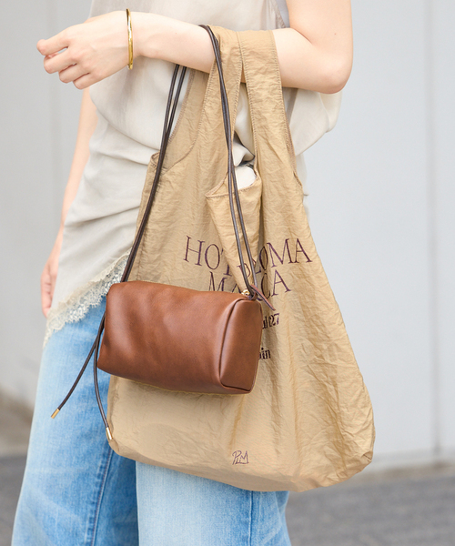ショルダーバッグ バッグ SKIN MINI BAG PACKABLE TOTE レディースの画像