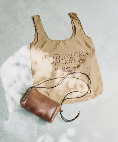 ショルダーバッグ バッグ SKIN MINI BAG PACKABLE TOTE レディースの画像