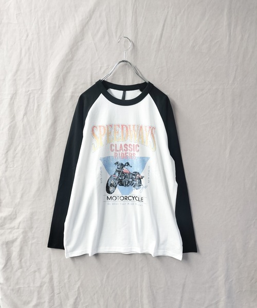 「Starting Over」 「HALHAM」長袖Tシャツ L グレー系その他 メンズ_画像6